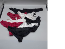 Set of 9 Women's lace panties