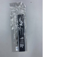 Cable ties for organizing cables.