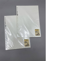 Set of 2 MUJI brand individual refill sheets for notebooks.