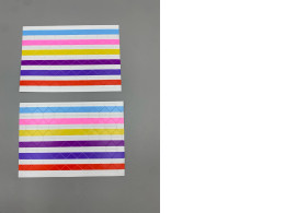 Set of 2 stickers are used to protect and decorate photos in scrapbooks and albums. 