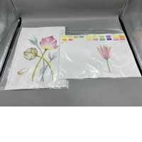 Set of 2 Flower painting Set of 2 Flower painting