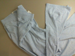Women's blue fabric pants