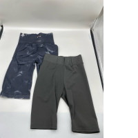 Set of 2 Women's short sports workout pants