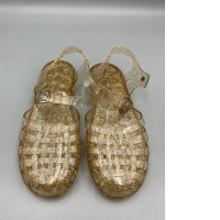  Gold Glitter Jelly Sandals from Next Sweden