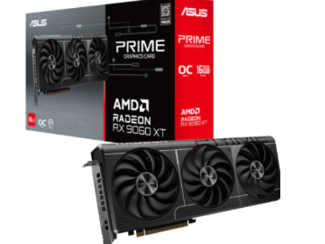 ASUS PRIME AMD RADEON RX 9060 XT OC 16G ASUS PRIME AMD RADEON RX 9060 XT OC 16G