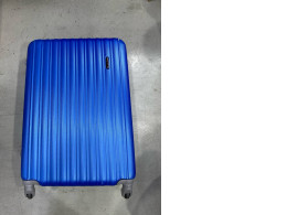Blue hard-shell wheeled suitcase, BP World Wonder series.