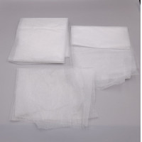 Set of 3 Thin white cloth