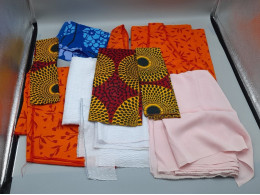 Set of 11 Scraps of fabric Set of 11 Scraps of fabric