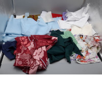 Set of 18 Fabric scraps