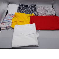 Set of 7 Fabric scraps