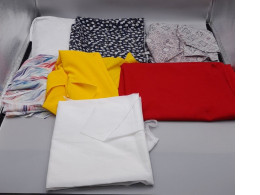 Set of 7 Fabric scraps