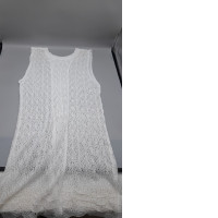 White sleeveless lace dress White sleeveless lace dress