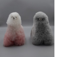 Set of 2 Alpaca plush doll from Peru