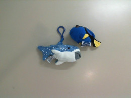 Set of 2 plush fish keychains Set of 2 plush fish keychains