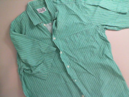 Green short-sleeved shirt