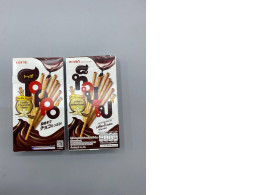 set of 2 Lotte Toppo Vanilla Chocolate