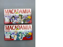 set of 2 Meiji Chocolate, Macadamia Flavor