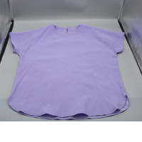 Blue crew neck t-shirt