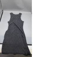 Long black strappy dress