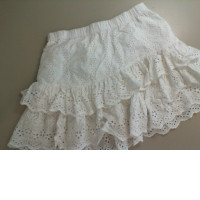 White short skirt