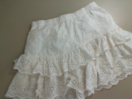 White short skirt