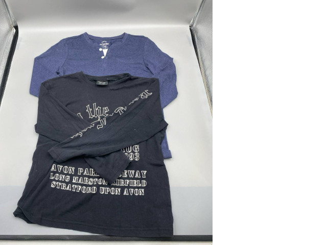 Set of 2 Long-sleeved crew neck t-shirt Set of 2 Long-sleeved crew neck t-shirt