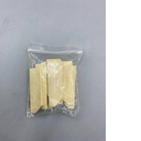  Set of 8 wooden canvas wedges, commonly known as stretcher keys or canvas keys. 