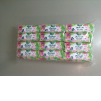 Packaging for Laurier feminine hygiene products Packaging for Laurier feminine hygiene products