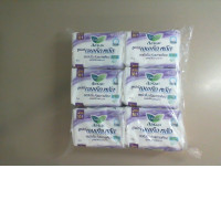Packaging of Laurier feminine hygiene products Packaging of Laurier feminine hygiene products