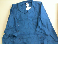 Men's light blue T-shirt with a zipper