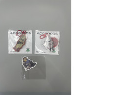 Set of 2 acrylic keychains + sticker