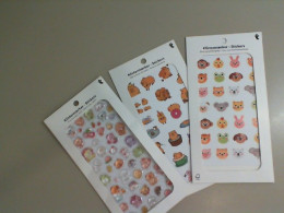 Set of 3 packs of stickers Set of 3 packs of stickers