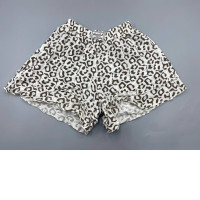 Women's leopard print shorts
