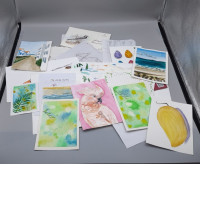 Set of 20 watercolor painting Set of 20 watercolor painting