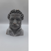 China DIY Beethoven Head 3D Puzzle Corrugated Cardboard Home