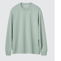 UNIQLO sweatshirt green