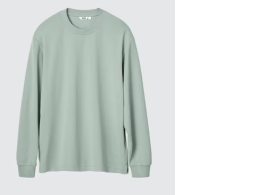UNIQLO sweatshirt green