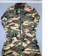 Military-themed cosplay costume