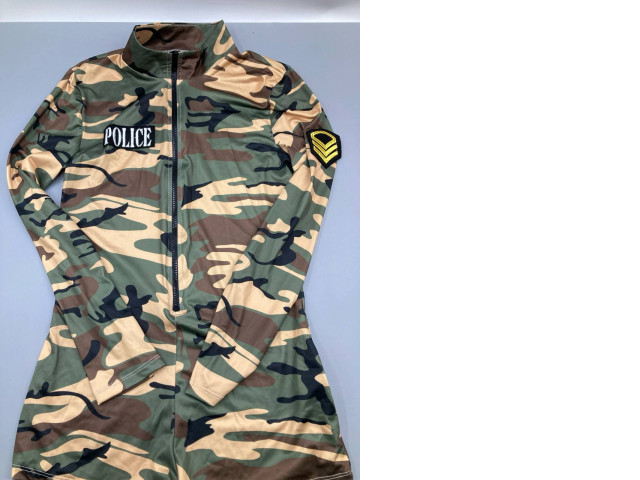 Military-themed cosplay costume Military-themed cosplay costume