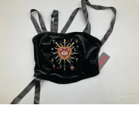 Gothic embroidered corset