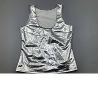 Women's Metallic Crop Top