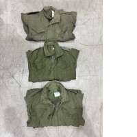 A set of three lightweight men's jackets
