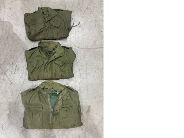 set of three men's work jackets set of three men's work jackets