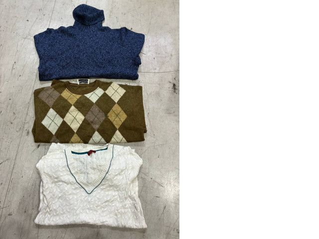 A set of three sweaters A set of three sweaters