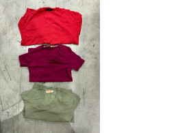 Set of three wide-collar sweaters
