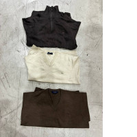 Set of three wide-collar sweaters Set of three wide-collar sweaters