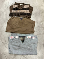 Set of three wide-collar sweaters Set of three wide-collar sweaters