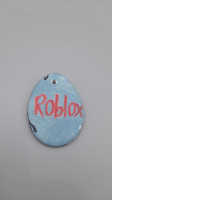  handcrafted Roblox-themed pendant or keychain. 
