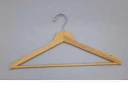 Wooden clothes hangers