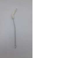 Straw cleaning brush